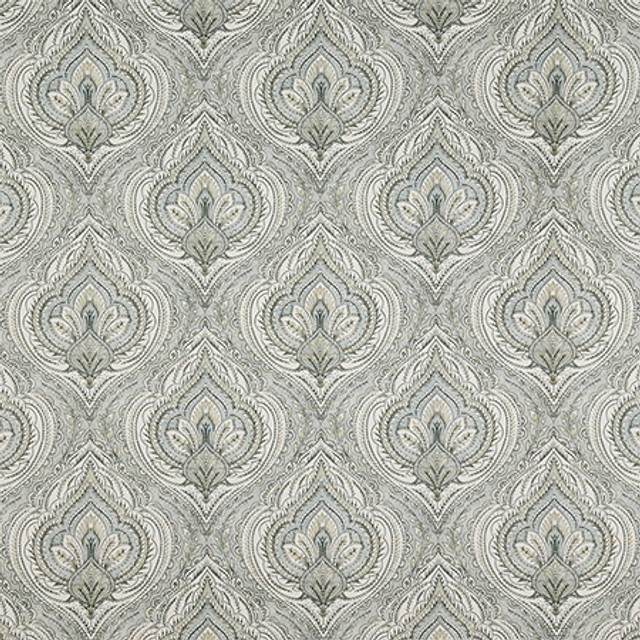 Fancy Pants Fog by Carole Designer Fabric First Impressions 100% Cotton Spain 18" V, 4 1/2" H HD 54" - Swanky Fabrics - Fancy Pants Fog by Carole Designer Fabric First Impressions 100% Cotton Spain 18" V, 4 1/2" H HD 54" - Swanky Fabrics -