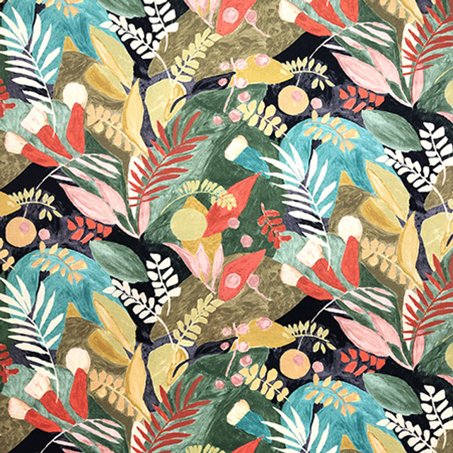 Jimenez Boxwood by Carole Designer Fabric First Impressions 100% Cotton India 26 1/4" V, 27 1/8" H HD 55.25" - Swanky Fabrics - Jimenez Boxwood by Carole Designer Fabric First Impressions 100% Cotton India 26 1/4" V, 27 1/8" H HD 55.25" - Swanky Fabrics -