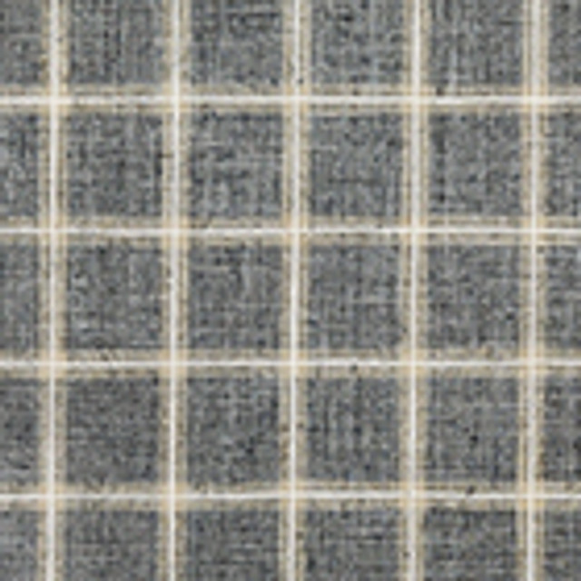 Reeves Slate by Carole Designer Fabric Manchester 100% Polyester India 4" V, 3 1/2" H 55"" - Swanky Fabrics -