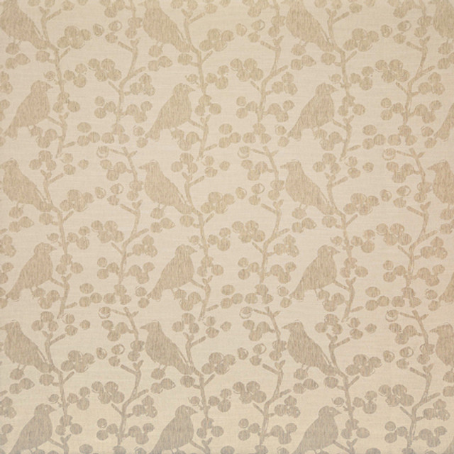 Resting Bird Linen by Carole Designer Fabric Manchester 91% Polyester, 5% Cotton, 4% Linen India 16" V, 13 1/2" H 54"" - Swanky Fabrics - Resting Bird Linen by Carole Designer Fabric Manchester 91% Polyester, 5% Cotton, 4% Linen India 16" V, 13 1/2" H 54"" - Swanky Fabrics -