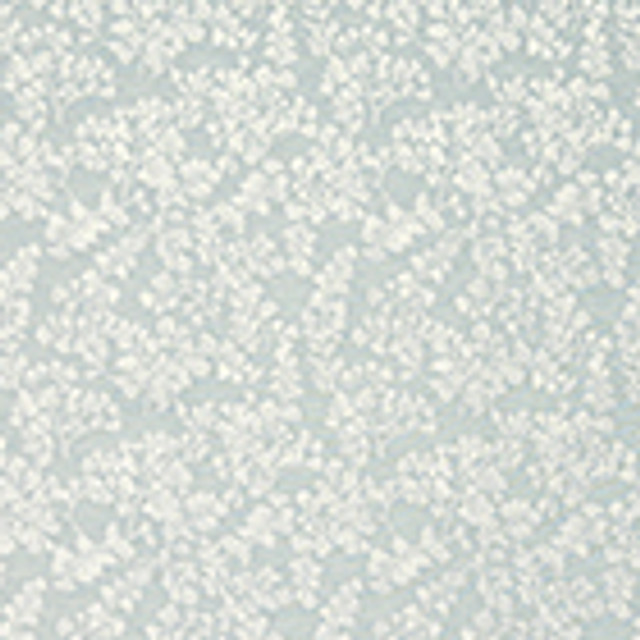 Sense Of Elegance Metal Blue by Carole Designer Fabric Manchester 75% Polyester, 25% Cotton India 7 1/8" V, 6 7/8" H 54"" - Swanky Fabrics -
