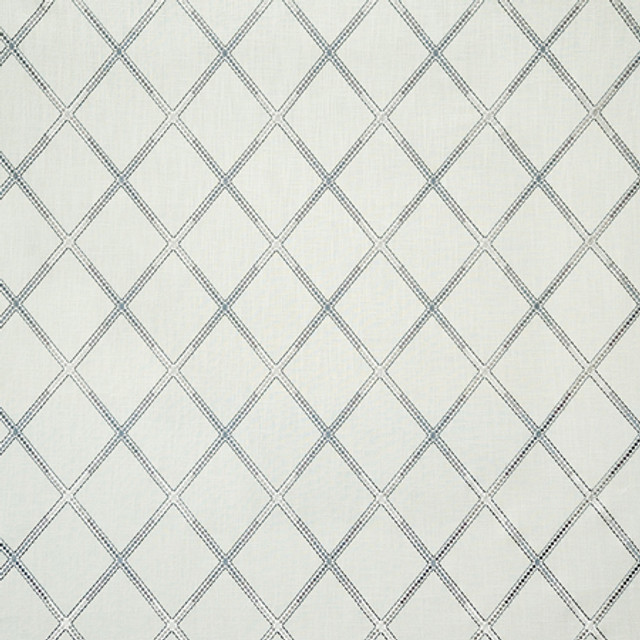 Diamond Array Slate by Carole Designer Fabric Misty Glen Base: 100% Cotton Embr: 100% Rayon India 7 3/4" V, 6 1/4" H 51"" - Swanky Fabrics - Diamond Array Slate by Carole Designer Fabric Misty Glen Base: 100% Cotton Embr: 100% Rayon India 7 3/4" V, 6 1/4" H 51"" - Swanky Fabrics -