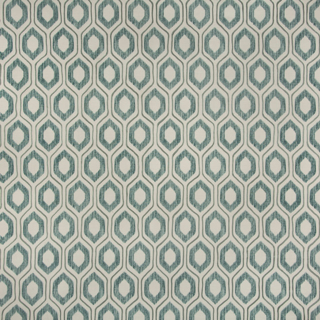 First Rain Lake by Carole Designer Fabric Misty Glen 85% Cotton, 15% Rayon India 9" V, 9" H 55"" - Swanky Fabrics -