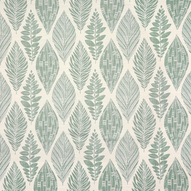 Freedom Sage by Carole Designer Fabric Misty Glen 75% Cotton, 25% Linen Pakistan 12 1/2" V, 13 1/2" H 54"" - Swanky Fabrics -