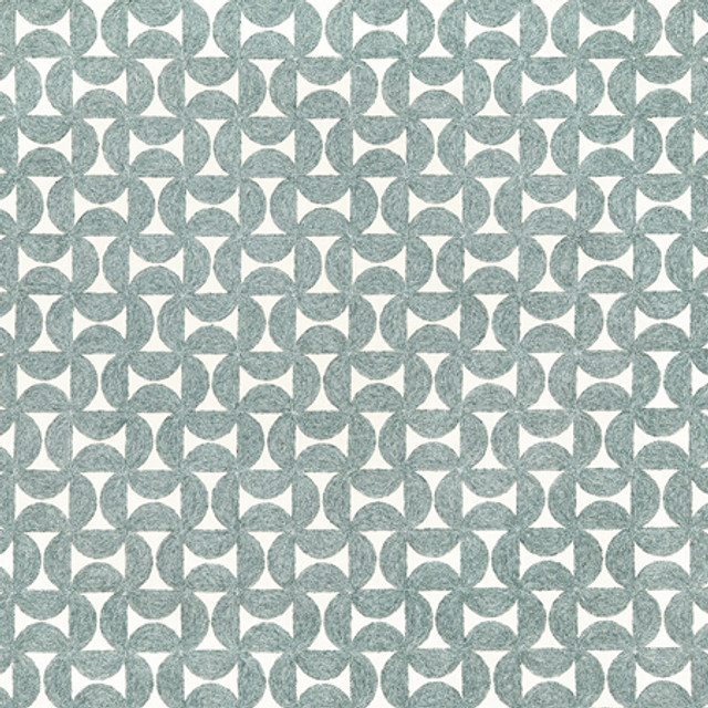 Spin Master Chambray by Carole Designer Fabric Misty Glen Base: 52% Polyester, 48% Cotton Embr: 60% Polyester, 25% Cotton, 15% Linen India 4 5/8" V, 4 1/2" H 54"" - Swanky Fabrics - Spin Master Chambray by Carole Designer Fabric Misty Glen Base: 52% Polyester, 48% Cotton Embr: 60% Polyester, 25% Cotton, 15% Linen India 4 5/8" V, 4 1/2" H 54"" - Swanky Fabrics -