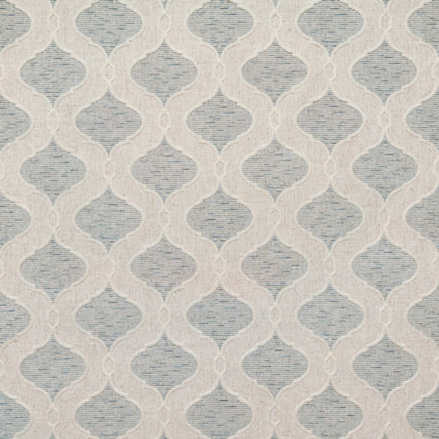 You Guessed It Iris by Carole Designer Fabric Misty Glen Base: 85% Polyester, 9% Linen, 4% Viscose, 2% Acrylic Embr: 57% Viscose, 23% Polyester, 20% Acrylic India 7 5/8" V, 4 1/4" H 51"" - Swanky Fabrics - You Guessed It Iris by Carole Designer Fabric Misty Glen Base: 85% Polyester, 9% Linen, 4% Viscose, 2% Acrylic Embr: 57% Viscose, 23% Polyester, 20% Acrylic India 7 5/8" V, 4 1/4" H 51"" - Swanky Fabrics -
