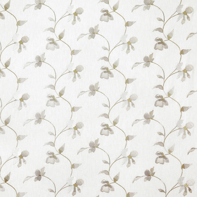 All My Heart Silver by Carole Designer Fabric Neutral Ground Base: 52% Polyester, 48% Cotton Embr:100% Viscose India 9 1/4" V, 9 1/4" H HD 53"" - Swanky Fabrics - All My Heart Silver by Carole Designer Fabric Neutral Ground Base: 52% Polyester, 48% Cotton Embr:100% Viscose India 9 1/4" V, 9 1/4" H HD 53"" - Swanky Fabrics -
