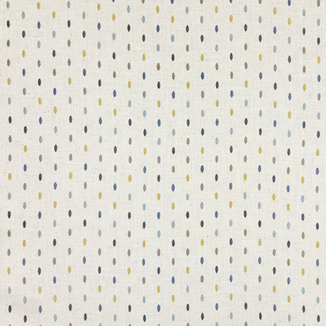 Relaxation Seaspray by Carole Designer Fabric Oasis Base: 95% Polyester, 5% Linen Embr: 100% Rayon China 8" V, 5" H 54" - Swanky Fabrics -