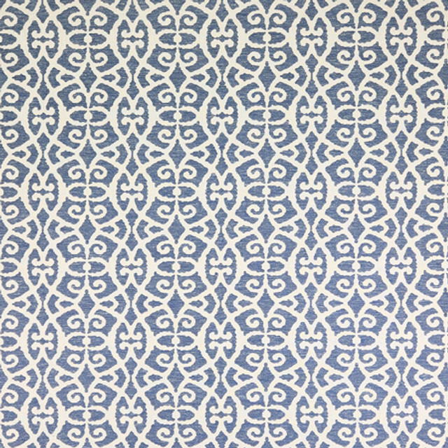 World Of Wonder Lapis by Carole Designer Fabric Oasis 58% Polyester, 38% Cotton, 4% Linen India 11 5/8" V, 7" H 54" - Swanky Fabrics - World Of Wonder Lapis by Carole Designer Fabric Oasis 58% Polyester, 38% Cotton, 4% Linen India 11 5/8" V, 7" H 54" - Swanky Fabrics -