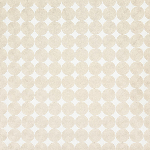 Clockwise Chai by Carole Designer Fabric Shape Shifter Base: 47% Poly, 23% Cotton, 15% Linen Embr: 100% Poly India 4 5/8" V, 4 5/8" H 51.5" - Swanky Fabrics -