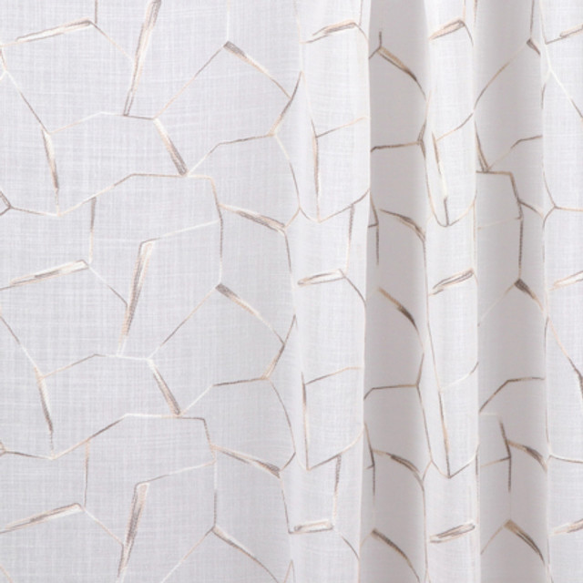 Crushing Linen by Carole Designer Fabric Sheer Movement 100% Polyester Turkey 6" V, 7 7/8" H 104" - Swanky Fabrics - Crushing Linen by Carole Designer Fabric Sheer Movement 100% Polyester Turkey 6" V, 7 7/8" H 104" - Swanky Fabrics -