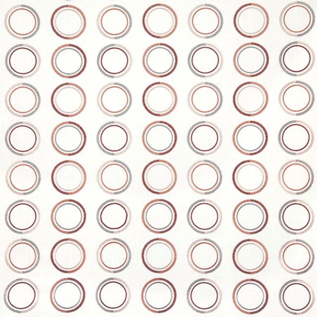 In The Ring Spice by Carole Designer Fabric Sunset Serenade Base: 52% Polyester, 48% Cotton Embr: 100% Polyester India 9 1/4" V, 10 3/4" H 52 1/2"" - Swanky Fabrics - In The Ring Spice by Carole Designer Fabric Sunset Serenade Base: 52% Polyester, 48% Cotton Embr: 100% Polyester India 9 1/4" V, 10 3/4" H 52 1/2"" - Swanky Fabrics -