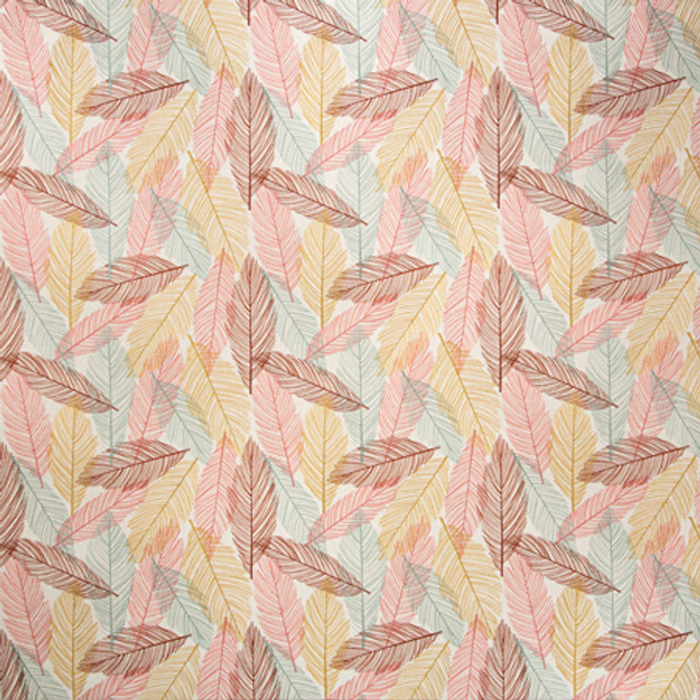 Tropic Therapy Confetti by Carole Designer Fabric Sunset Serenade Base: 52% Polyester, 48% Cotton Embr: 100% Viscose India 12 5/8" V, 17" H 51"" - Swanky Fabrics - Tropic Therapy Confetti by Carole Designer Fabric Sunset Serenade Base: 52% Polyester, 48% Cotton Embr: 100% Viscose India 12 5/8" V, 17" H 51"" - Swanky Fabrics -