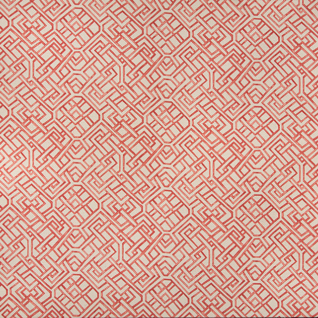Walk Away Rose Red by Carole Designer Fabric Sunset Serenade 100% Cotton India 13 1/4" V, 13 1/2" H 55 1/2"" - Swanky Fabrics -
