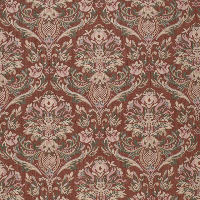 D4366 Chili by Charlotte Fabric Tapestry Classics III 100% Polyester Mexico Exceeds 80,000 Wyzenbeek Rubs (Heavy Duty) Horizontal 20" x Vertical 14" 54 Inches - Fabric Carolina -