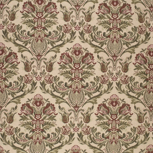 D4369 Moss by Charlotte Fabric Tapestry Classics III 100% Polyester Mexico Exceeds 80,000 Wyzenbeek Rubs (Heavy Duty) Horizontal 20" x Vertical 14" 54 Inches - Fabric Carolina -
