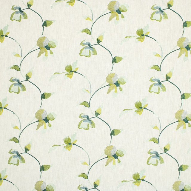 S6914 Green by Greenhouse Designer Fabric 52% Polyester, 48% Cotton With 100% Viscose Embroidery India DRAPERY </p><p>Repeat: 17.5" H, 9.25" V 52" - Swanky Fabrics - S6914 Green by Greenhouse Designer Fabric 52% Polyester, 48% Cotton With 100% Viscose Embroidery India DRAPERY </p><p>Repeat: 17.5" H, 9.25" V 52" - Swanky Fabrics -