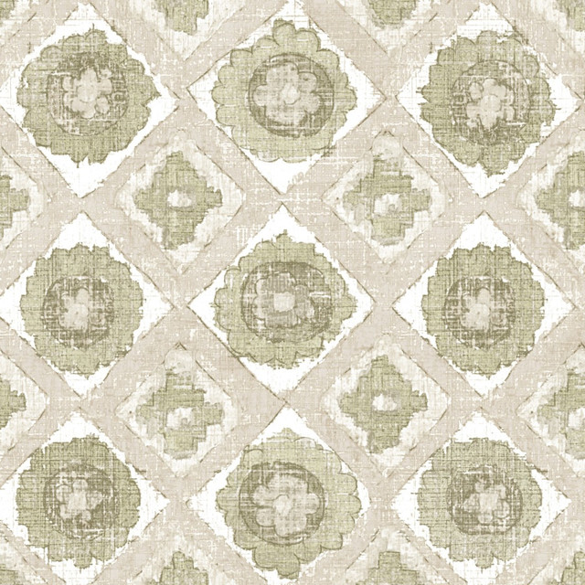 S6921 Green by Greenhouse Designer Fabric 100% Polyester Spain 60,000 </p><p>Repeat: 12.6" H, 8.42" V 55" - Swanky Fabrics -