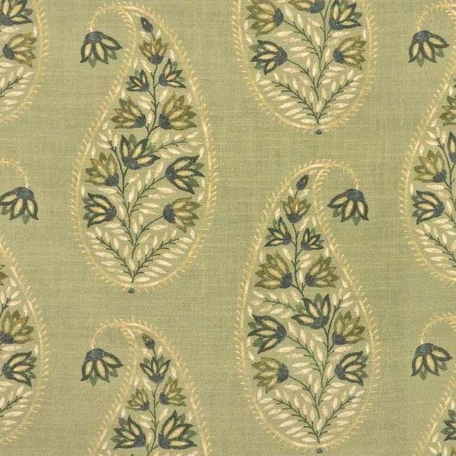 S6926 Fern by Greenhouse Designer Fabric 100% Polyester China 55,000 </p><p>Repeat: 13.5" H, 27" V 54" - Swanky Fabrics -
