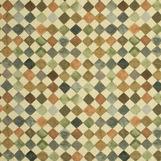 S6941 Sienna by Greenhouse Designer Fabric 92% Polyester, 8% Linen China 110,000 </p><p>Repeat: 14.13" H, 14" V 56" - Swanky Fabrics -
