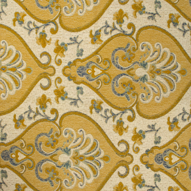 F5686 Dijon by Greenhouse Designer Fabric 100% Polyester Mexico 40,000 </p><p>Repeat: 18.89" H, 13.38" V 54" - Swanky Fabrics -