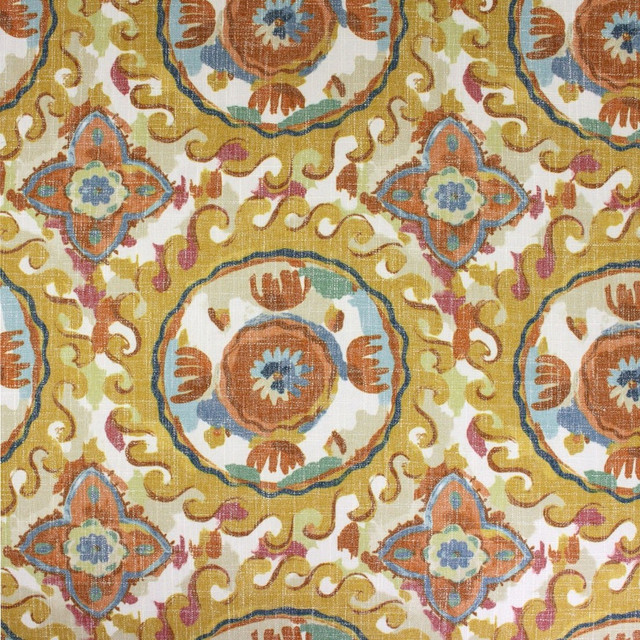 S6734 Sunny by Greenhouse Designer Fabric 69% Polyester, 23% Viscose, 8% Linen China 15,000 </p><p>Repeat: 13.5" H, 13.5" V 55" - Swanky Fabrics - S6734 Sunny by Greenhouse Designer Fabric 69% Polyester, 23% Viscose, 8% Linen China 15,000 </p><p>Repeat: 13.5" H, 13.5" V 55" - Swanky Fabrics -
