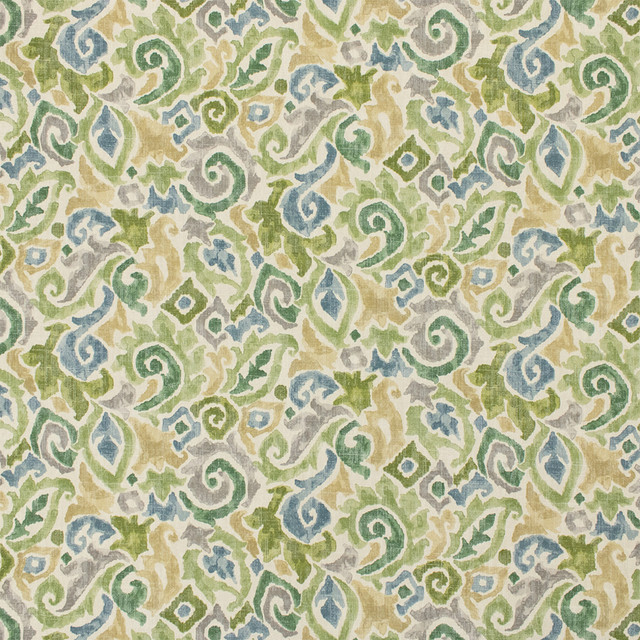 F5724 Bay by Greenhouse Designer Fabric 100% Cotton Pakistan 30,000 </p><p>Repeat: 9" H hd, 12.25" V 54" - Swanky Fabrics - F5724 Bay by Greenhouse Designer Fabric 100% Cotton Pakistan 30,000 </p><p>Repeat: 9" H hd, 12.25" V 54" - Swanky Fabrics -