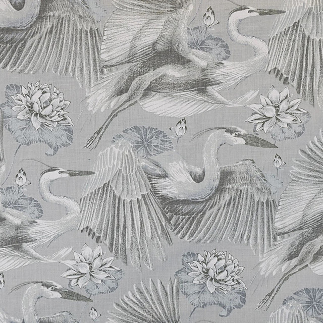 F5730 Silver by Greenhouse Designer Fabric 54% Cotton, 46% Polyester China 15,000 </p><p>Repeat: 28" H, 24" V 55" - Swanky Fabrics -