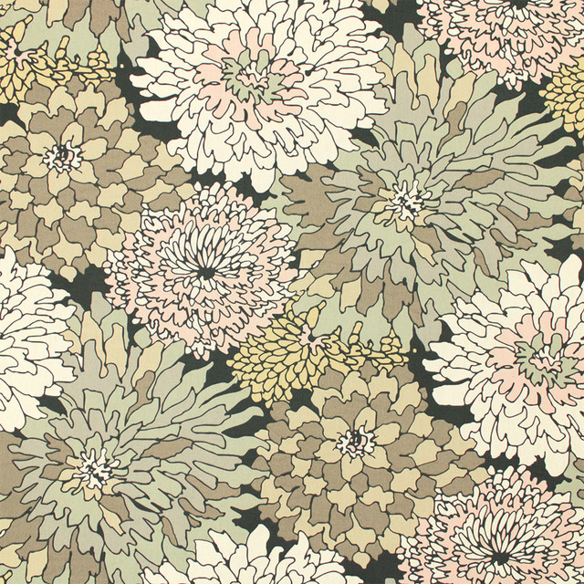 F5732 Blossom by Greenhouse Designer Fabric 100% Cotton Pakistan 30,000 </p><p>Repeat: 13.5" H hd, 25.25" V 54" - Swanky Fabrics -