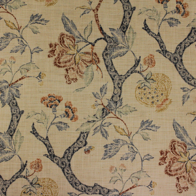 S6772 Tapestry by Greenhouse Designer Fabric 100% Polyester India 12,000 </p><p>Repeat: 27.56" H, 25.77" V 54" - Swanky Fabrics - S6772 Tapestry by Greenhouse Designer Fabric 100% Polyester India 12,000 </p><p>Repeat: 27.56" H, 25.77" V 54" - Swanky Fabrics -
