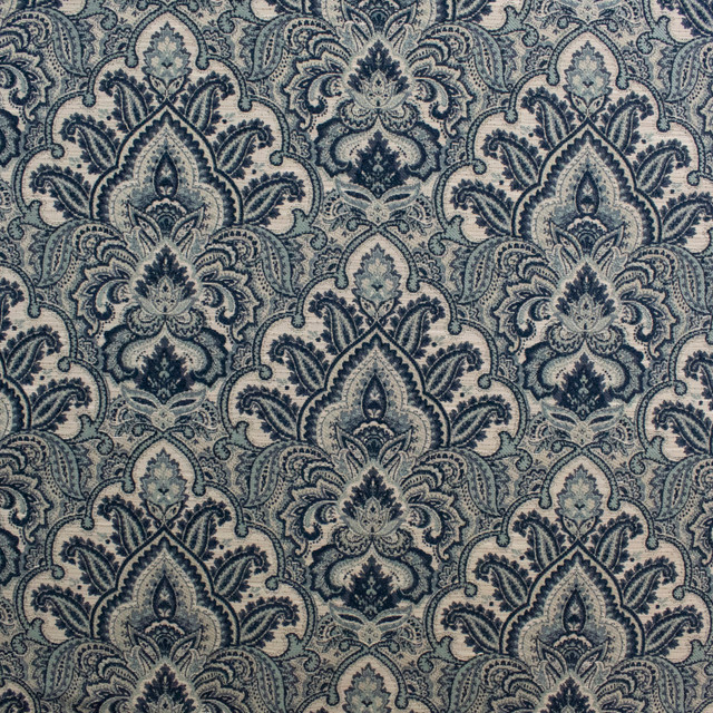 S6271 Sapphire by Greenhouse Designer Fabric 72% Viscose, 21% Polyester, 7% Cotton India N/A </p><p>Repeat: 13.5" H, 13.5" V 54" - Swanky Fabrics - S6271 Sapphire by Greenhouse Designer Fabric 72% Viscose, 21% Polyester, 7% Cotton India N/A </p><p>Repeat: 13.5" H, 13.5" V 54" - Swanky Fabrics -