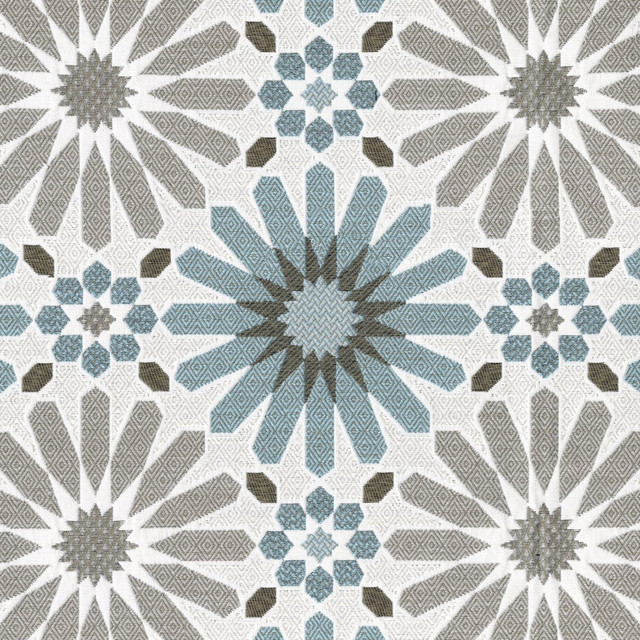 F4588 Mariner by Greenhouse Designer Fabric 100% Solution-Dyed Polyester China 30,000 </p><p>Repeat: 9.63" H, 9.75" V 56" - Swanky Fabrics -