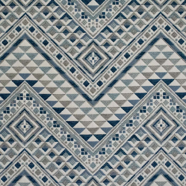 S6056 Indigo by Greenhouse Designer Fabric 100% Polyester China 50,000 </p><p>Repeat: 9.5" H, 9.5" V 56" - Swanky Fabrics -