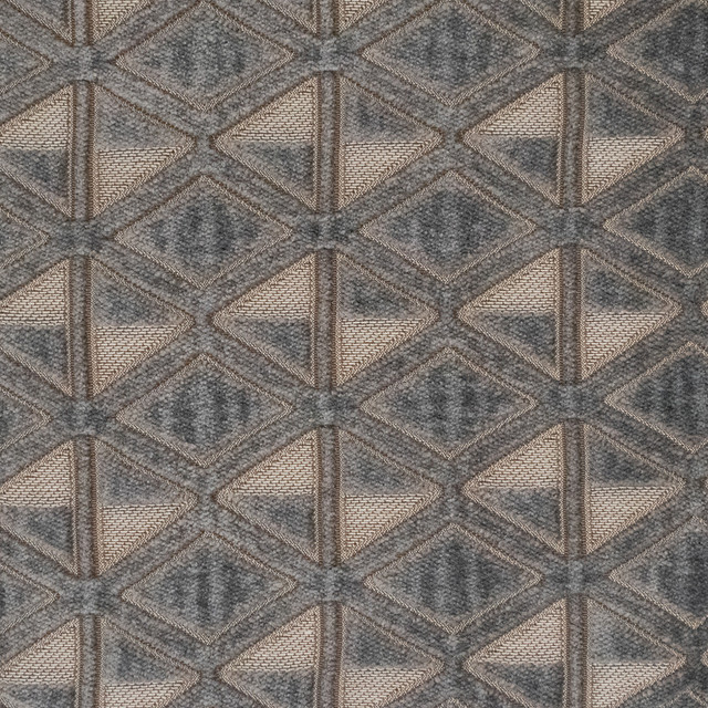 S6073 Zinc by Greenhouse Designer Fabric 60% Viscose, 24% Polyester, 16% Cotton India 51,000 </p><p>Repeat: 2.7" H, 1.7" V 54" - Swanky Fabrics -