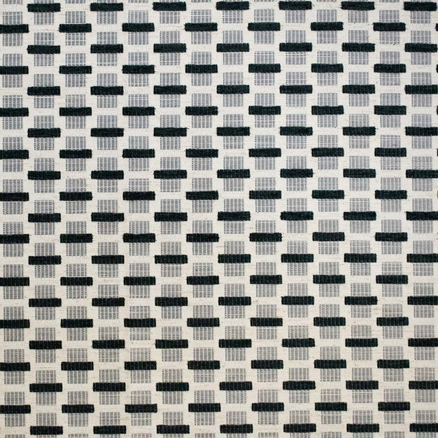 S6074 Charcoal by Greenhouse Designer Fabric 95% Polyester, 5% Linen China 36,000 </p><p>Repeat: 2" H, 1.25" V 56" - Swanky Fabrics -