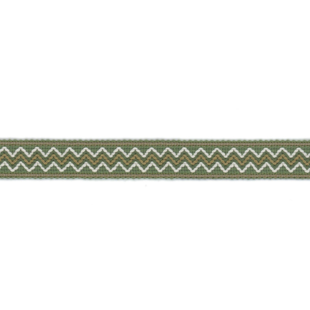 Commerce Tape 3 Moss by Stout Trim Stout Trim Commerce Tape 3 MossTrim NEW TRADITIONS TRIM 86%SVI 9%NYL 5%POL CHINA </p><p>Repeat: H: 0.000, V: 0.000 1 in - Fabric Carolina -