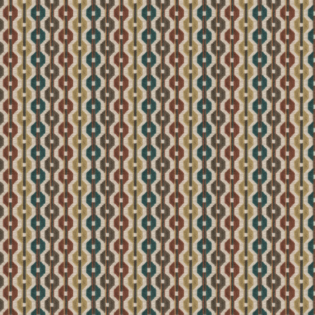 Kumasi 2 Terracotta by Stout Fabric Stout Fabric Kumasi 2 TerracottaFabric RAINBOW LIBRARY TEAROSE/SPICE 69%POL 31%SVI INDIA </p><p>Repeat: H: 4.500, V: 1.750 54 in - Fabric Carolina -