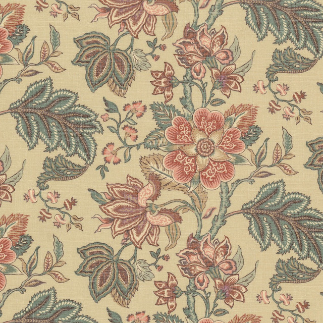 Teak 1 Clay by Stout Fabric Stout Fabric Teak 1 ClayFabric RAINBOW LIBRARY TEAROSE/SPICE 100%COT PAKISTAN </p><p>Repeat: H: 13.500, V: 12.625 54 in - Fabric Carolina -