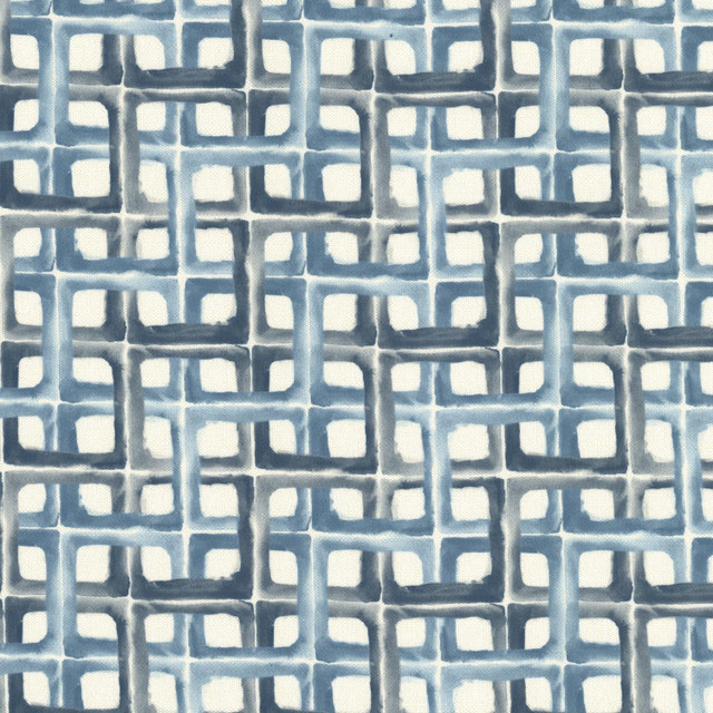 Zucarri 1 Copen by Stout Fabric Stout Fabric Zucarri 1 CopenFabric COMFORTABLE LIVING MOONSTONE/NAVY 100%POL TURKEY </p><p>Repeat: H: 6.875, V: 6.625 55 in - Fabric Carolina -