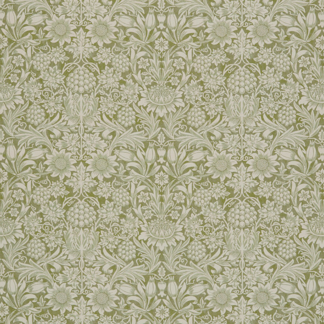 7867 Sunflower 1 Sage by Wmah Fabric Wmah Fabric 7867 Sunflower 1 SageFabric WILLIAM MORRIS AT HOME KELMSCOTT GARDENS VOL 1 100%COT SPAIN </p><p>Repeat: H: 18.500, V: 15.375 55 in - Fabric Carolina - 7867 Sunflower 1 Sage by Wmah Fabric Wmah Fabric 7867 Sunflower 1 SageFabric WILLIAM MORRIS AT HOME KELMSCOTT GARDENS VOL 1 100%COT SPAIN </p><p>Repeat: H: 18.500, V: 15.375 55 in - Fabric Carolina -