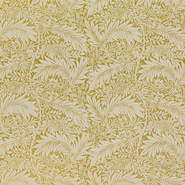 7876 Larkspur Woven 4 Gold by Wmah Fabric Wmah Fabric 7876 Larkspur Woven 4 GoldFabric WILLIAM MORRIS AT HOME KELMSCOTT GARDENS VOL 2 63%COT 37%POL INDIA </p><p>Repeat: H: 18.250, V: 14.125 54 in - Fabric Carolina -