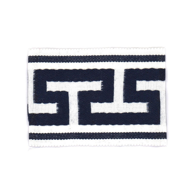 Railroad Tape 7 Navy by Stout Trim Stout Trim Railroad Tape 7 NavyTrim BEACH GROVE TRIM 100%SDA CHINA </p><p>Repeat: H: 2.500, V: 0.000 2.75 in - Fabric Carolina - Railroad Tape 7 Navy by Stout Trim Stout Trim Railroad Tape 7 NavyTrim BEACH GROVE TRIM 100%SDA CHINA </p><p>Repeat: H: 2.500, V: 0.000 2.75 in - Fabric Carolina -