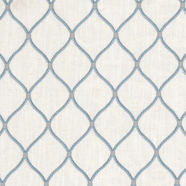 Gown 2 Powder by Stout Fabric Stout Fabric Gown 2 PowderFabric COLOR MY WINDOW SEACREST/AZURE 45%SVI 35%POL 20%LIN %PEMB CHINA </p><p>Repeat: H: 4.375, V: 5.125 51 in - Fabric Carolina -