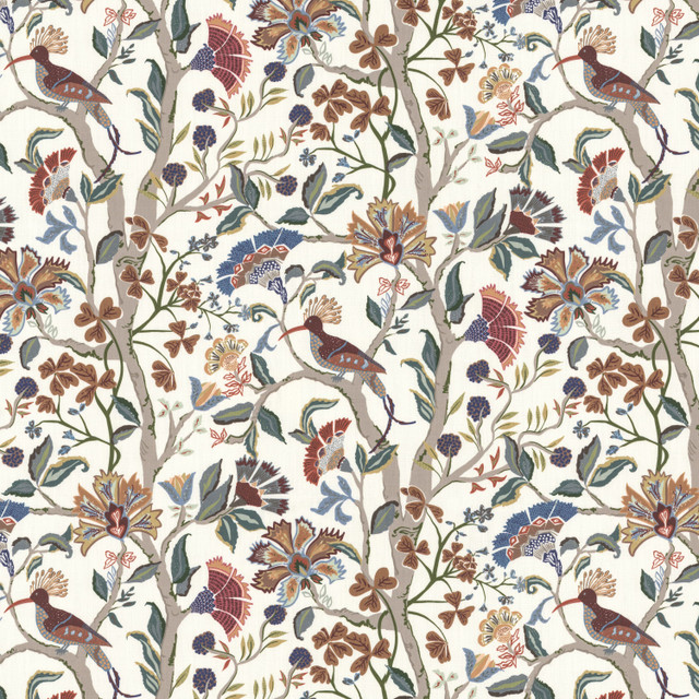 Roxanne 1 Autumn by Stout Fabric Stout Fabric Roxanne 1 AutumnFabric RAINBOW LIBRARY TEAROSE/SPICE 90%COT 10%LIN USA </p><p>Repeat: H: 27.000, V: 27.000 54 in - Fabric Carolina -