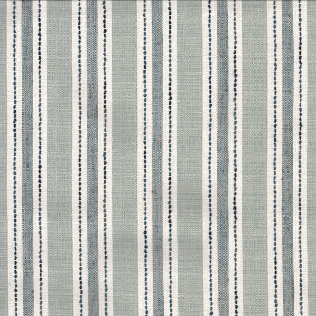 London 2 Azure by Stout Fabric Stout Fabric London 2 AzureFabric COMFORTABLE LIVING MOONSTONE/NAVY 64%POL 36%COT INDIA </p><p>Repeat: H: 0.000, V: 3.625 54 in - Fabric Carolina -