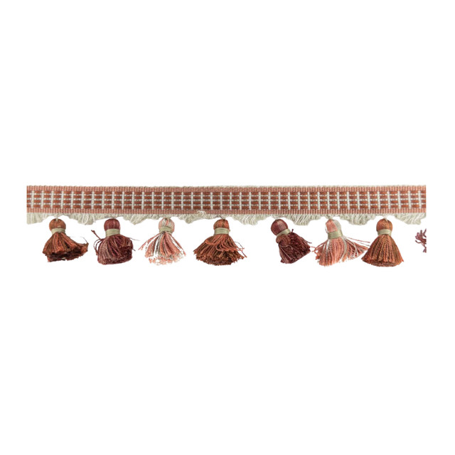 Ulster Tassel Fringe 5 Clay by Stout Trim Stout Trim Ulster Tassel Fringe 5 ClayTrim NEW TRADITIONS TRIM 89%SVI 11%POL CHINA </p><p>Repeat: H: 3.000, V: 0.000 1.5 in - Fabric Carolina - Ulster Tassel Fringe 5 Clay by Stout Trim Stout Trim Ulster Tassel Fringe 5 ClayTrim NEW TRADITIONS TRIM 89%SVI 11%POL CHINA </p><p>Repeat: H: 3.000, V: 0.000 1.5 in - Fabric Carolina -