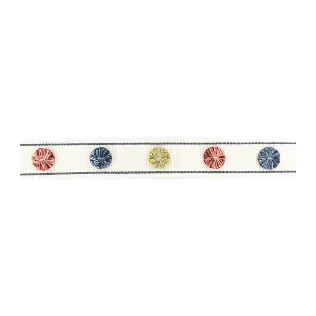 Odessa Tape 1 Jewel by Stout Trim Stout Trim Odessa Tape 1 JewelTrim NEW TRADITIONS TRIM 94%SVI 6%POL CHINA </p><p>Repeat: H: 5.500, V: 0.000 1.25 in - Fabric Carolina -