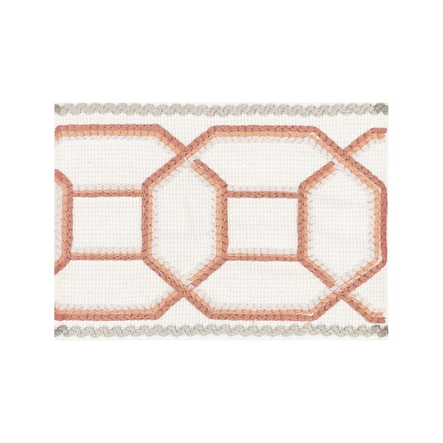 Helmsdale Tape 1 Primrose by Stout Trim Stout Trim Helmsdale Tape 1 PrimroseTrim ALLURE TRIM 55%SVI 45%COT TURKEY </p><p>Repeat: H: 1.875, V: 0.000 2.75 in - Fabric Carolina -