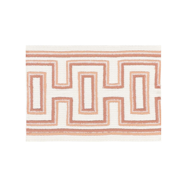 Lauderdale Tape 1 Sorbet by Stout Trim Stout Trim Lauderdale Tape 1 SorbetTrim ALLURE TRIM 62%SVI 38%COT TURKEY </p><p>Repeat: H: 1.500, V: 0.000 2.75 in - Fabric Carolina -
