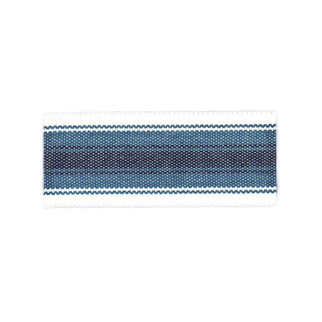Sunrise Tape 7 Navy by Stout Trim Stout Trim Sunrise Tape 7 NavyTrim BEACH GROVE TRIM 100%SDA CHINA </p><p>Repeat: H: 0.000, V: 0.000 1.5 in - Fabric Carolina -